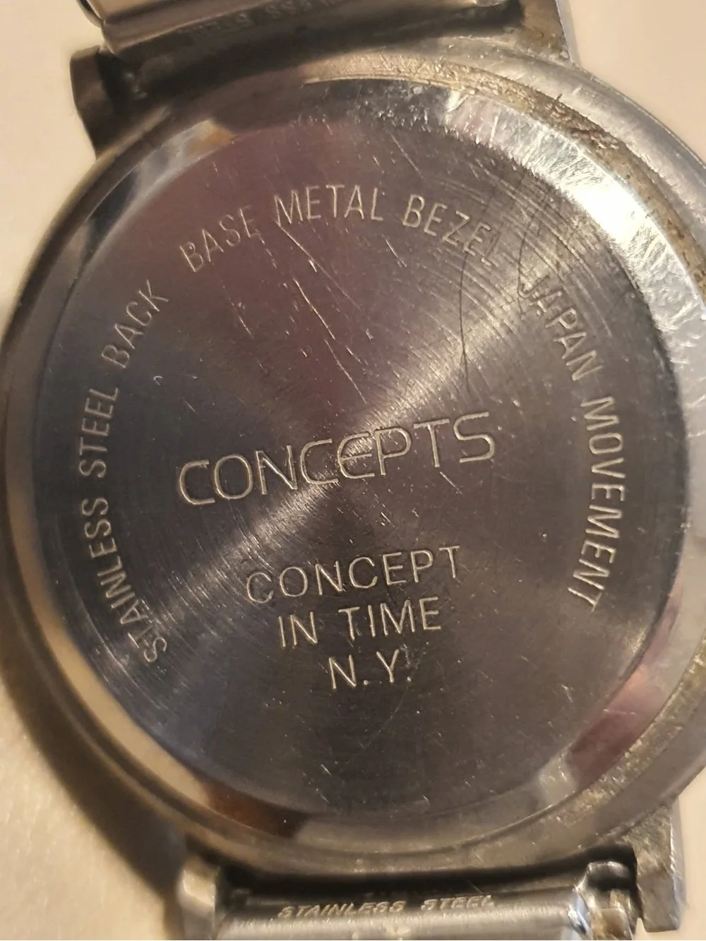 🦋10/$20🦋 Concepts Silver/MOP Stainless Steel Women's Watch